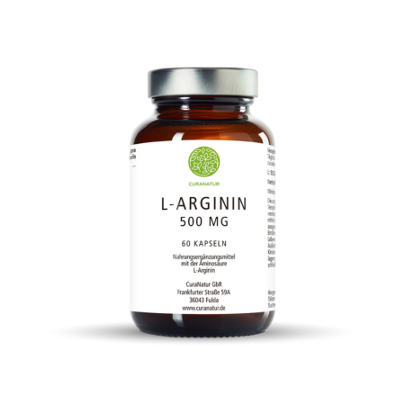 CuraNatur L-ARGININ 500 mg