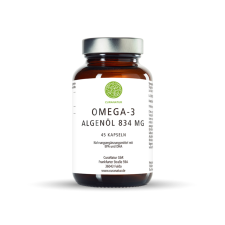 CuraNatur OMEGA-3 Algenöl (Vegan)